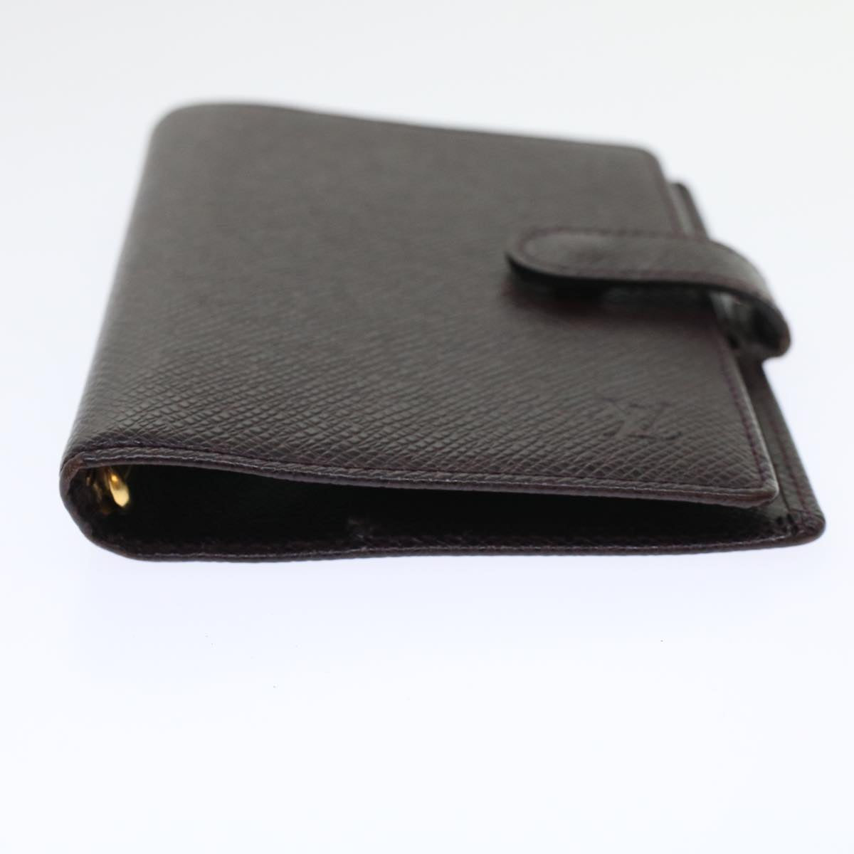 LOUIS VUITTON Taiga Agenda PM Day Planner Cover Acajou R20416 LV im446