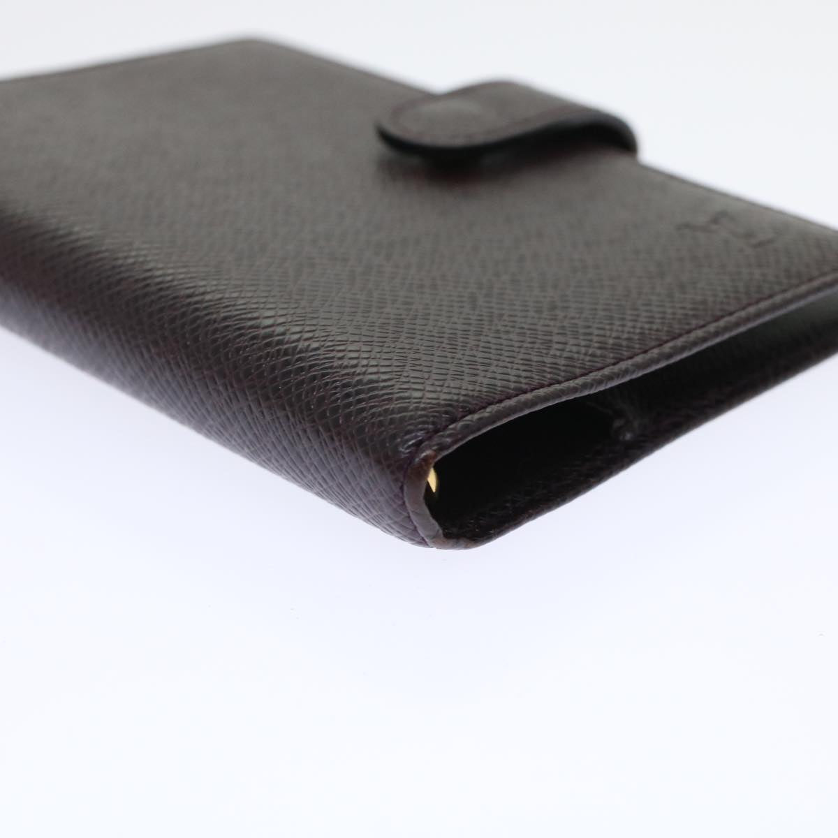 LOUIS VUITTON Taiga Agenda PM Day Planner Cover Acajou R20416 LV im446