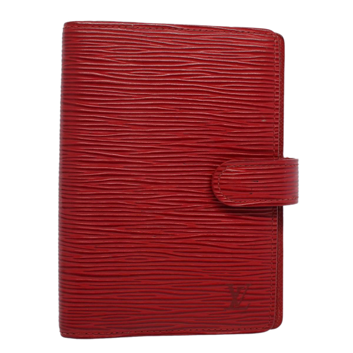 LOUIS VUITTON Epi Agenda PM Day Planner Cover Red R20057 LV im449