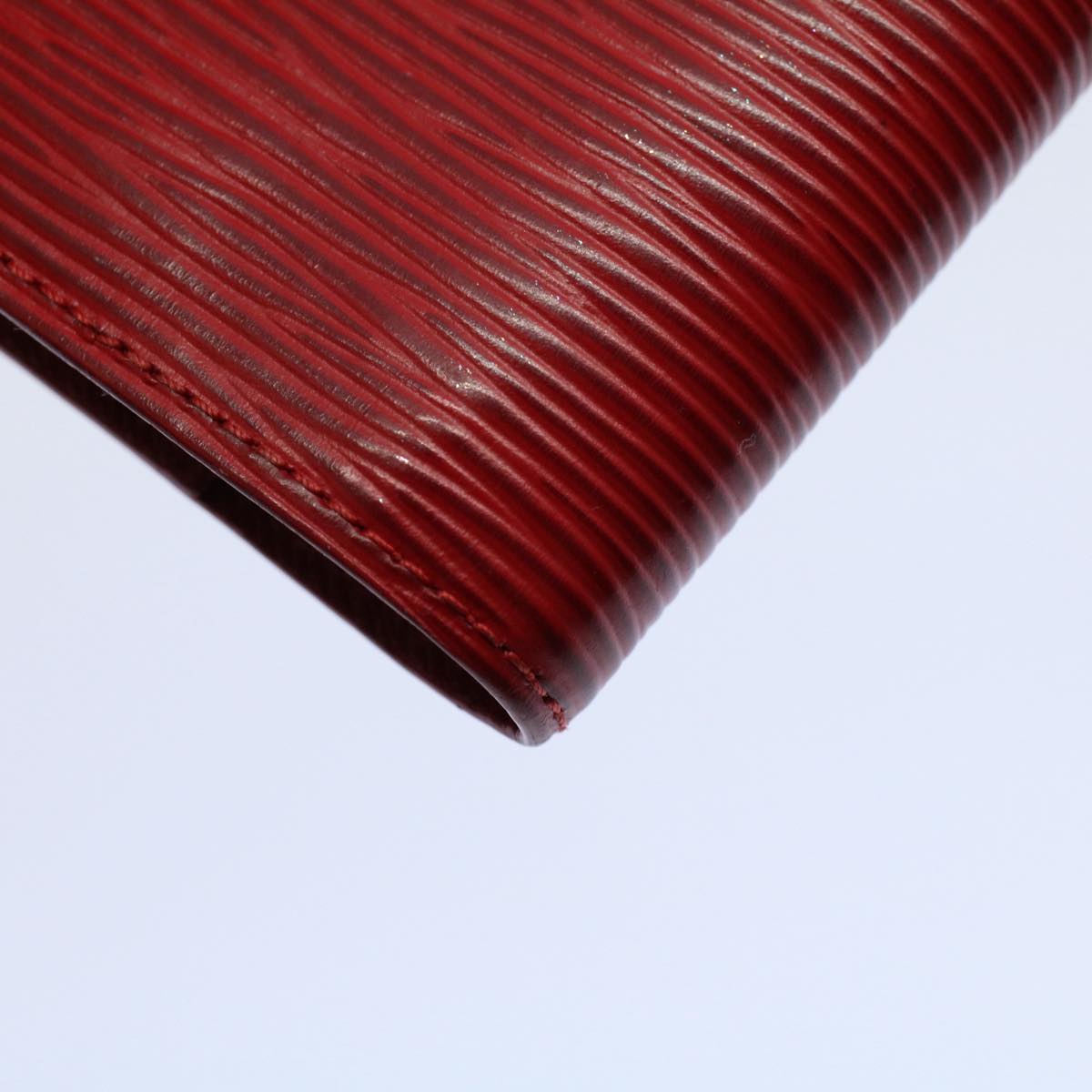 LOUIS VUITTON Epi Agenda PM Day Planner Cover Red R20057 LV im449