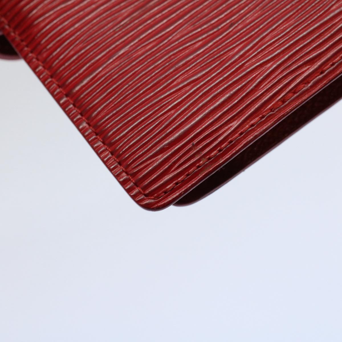 LOUIS VUITTON Epi Agenda PM Day Planner Cover Red R20057 LV im449