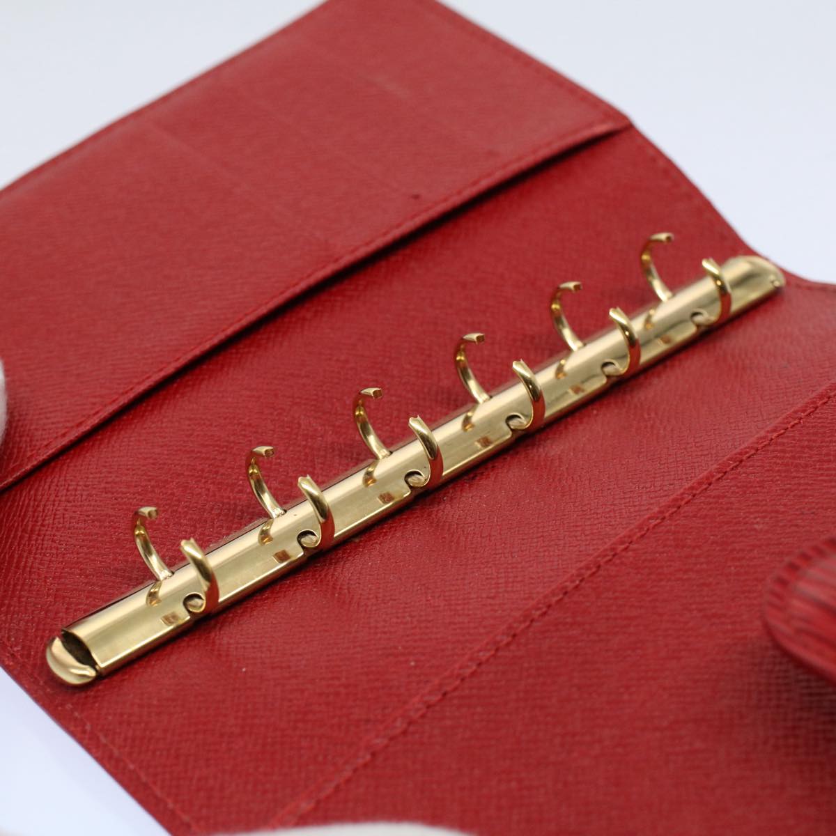 LOUIS VUITTON Epi Agenda PM Day Planner Cover Red R20057 LV im449