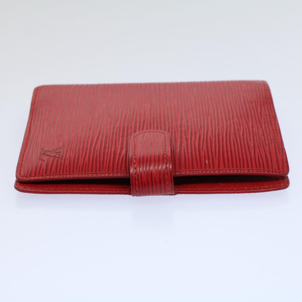 LOUIS VUITTON Epi Agenda PM Day Planner Cover Red R20057 LV im449
