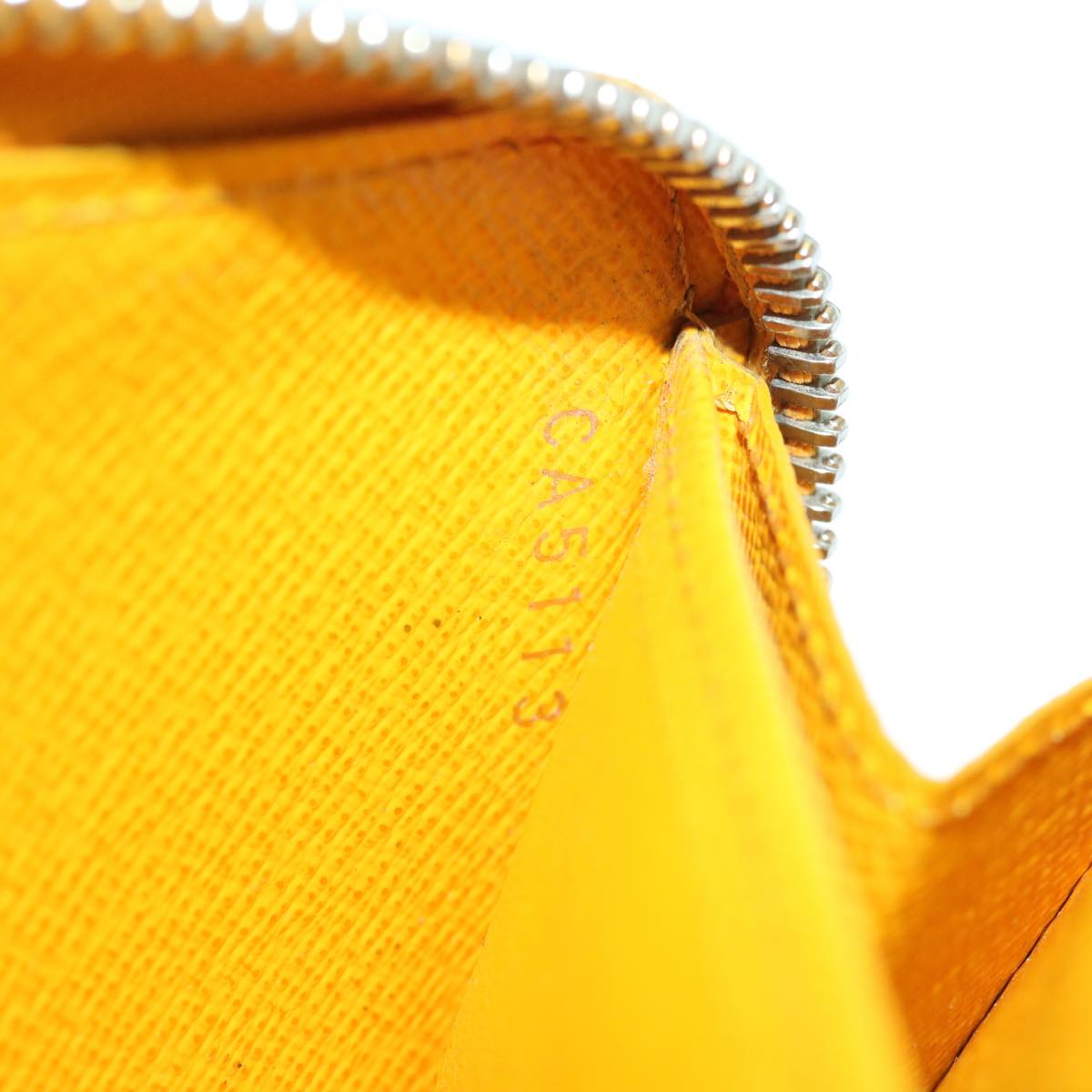 LOUIS VUITTON Epi Zippy Wallet Long Wallet Yellow M60309 LV im454