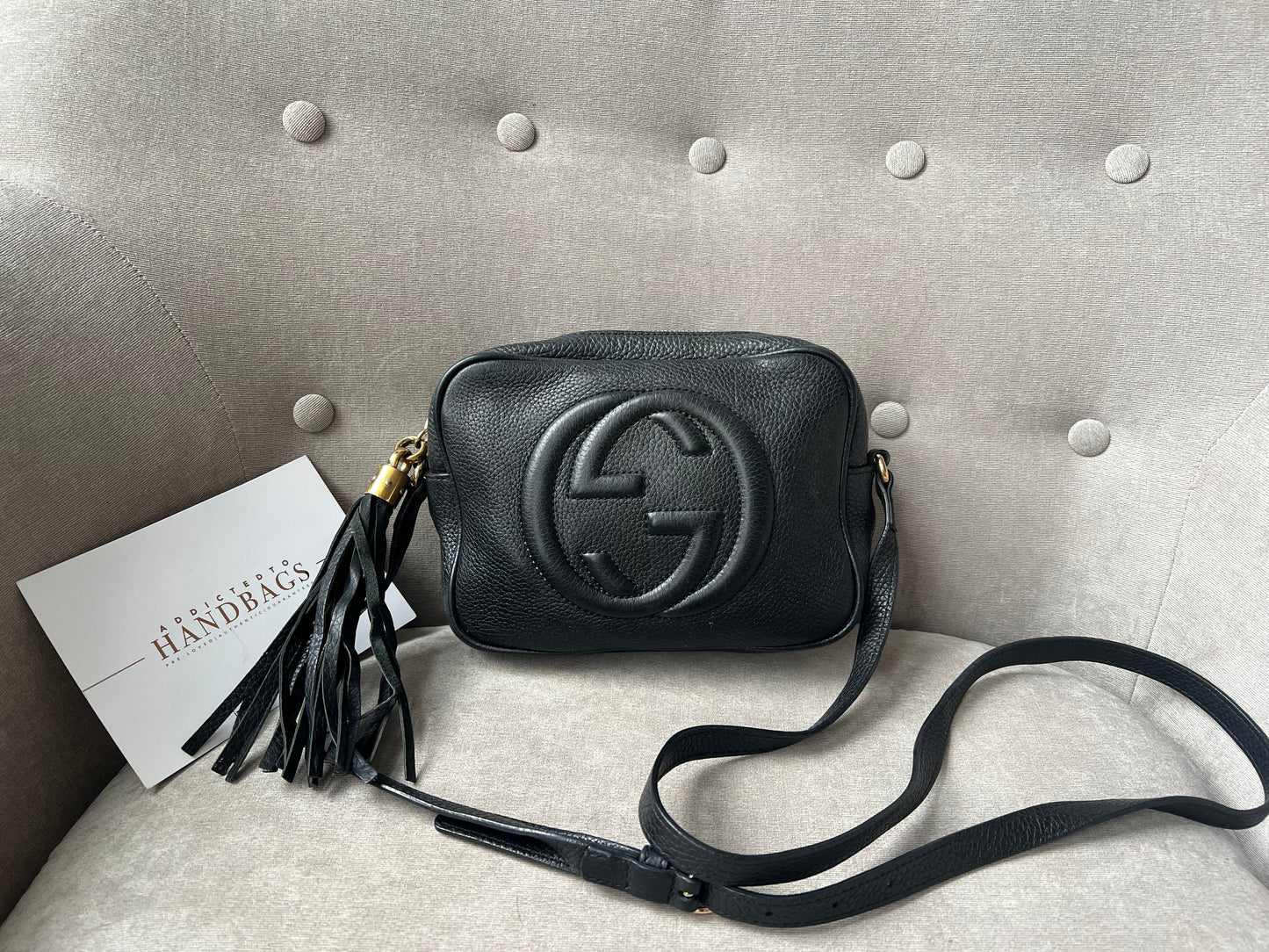 Luxury Gucci Trending 2025 Black Soho Disco