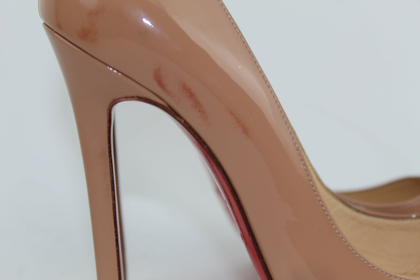 CHRISTIAN LOUBOUTIN PIGALLE 120mm SIZE 37