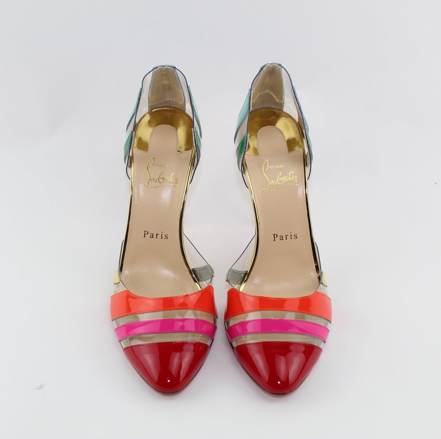 CHRISTIAN LOUBOUTIN GABRIELLA 100 SIZE 39.5