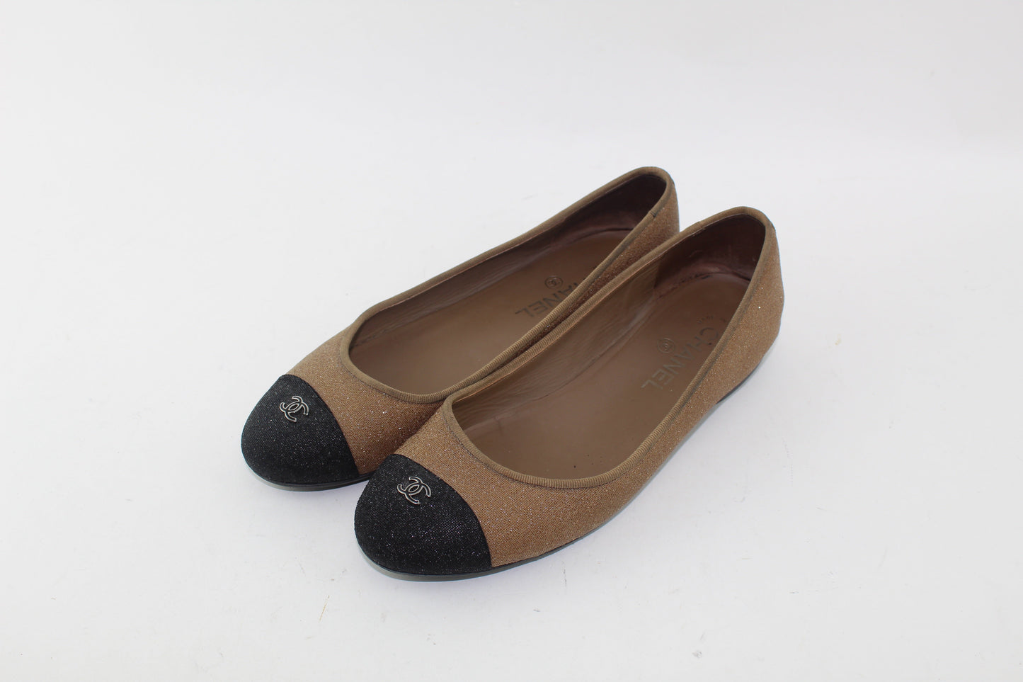 CHANEL BALLERINA FLATS SIZE 39.5