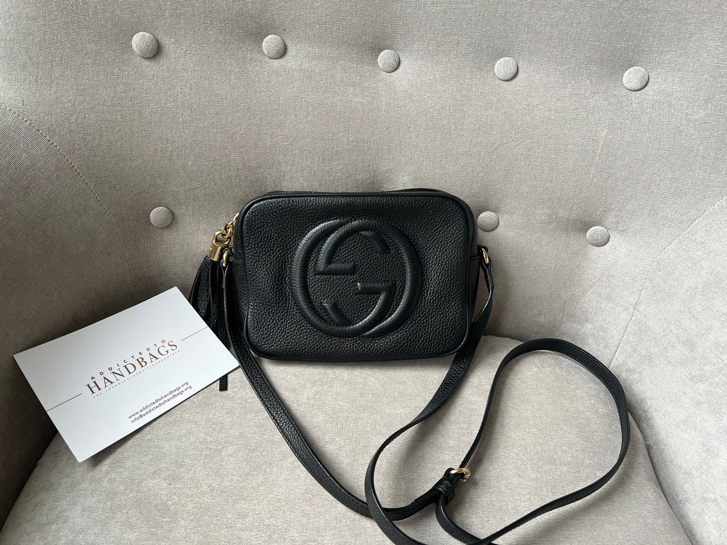 Luxury Gucci Trending 2025 Black Soho Disco
