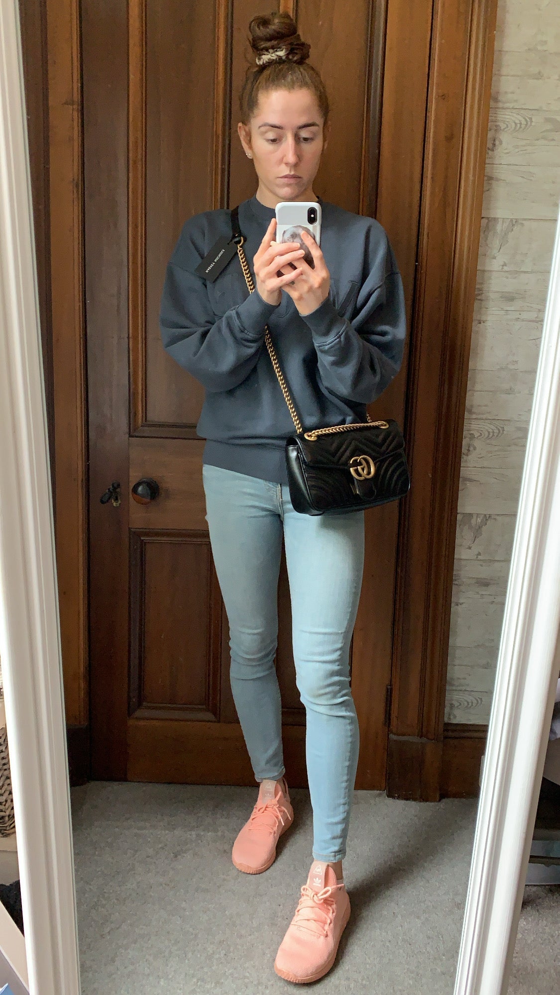 Luxury Gucci GG Black Marmont Small Shoulder Bag ( 1800)