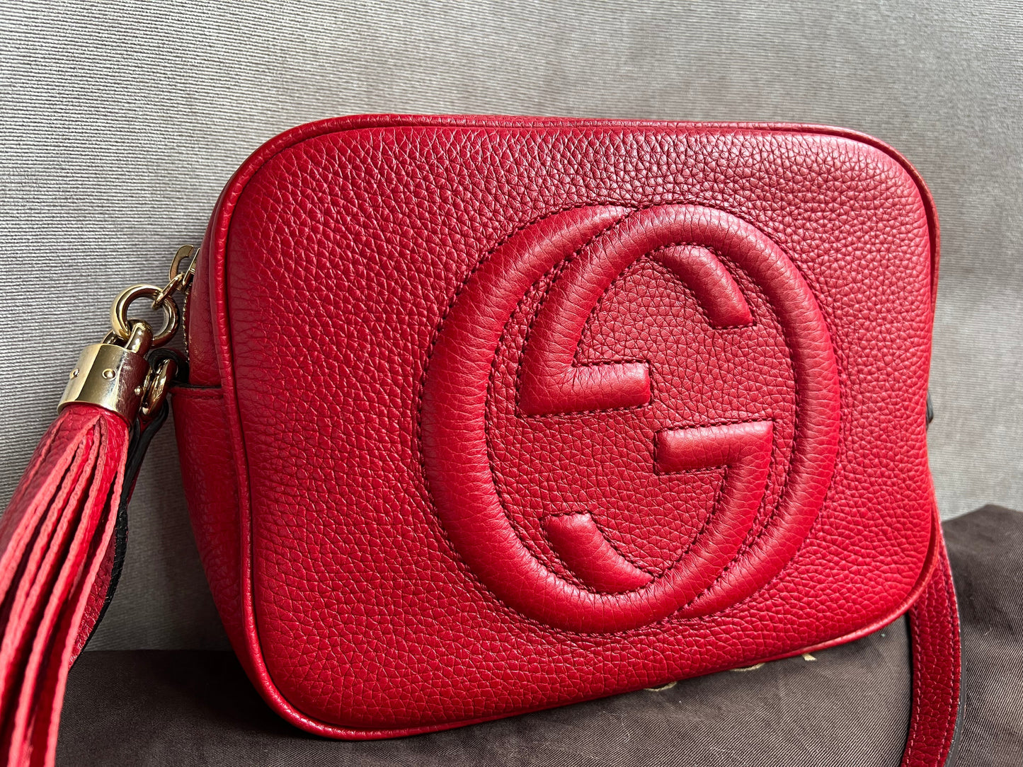 Luxury Gucci Red Soho Disco