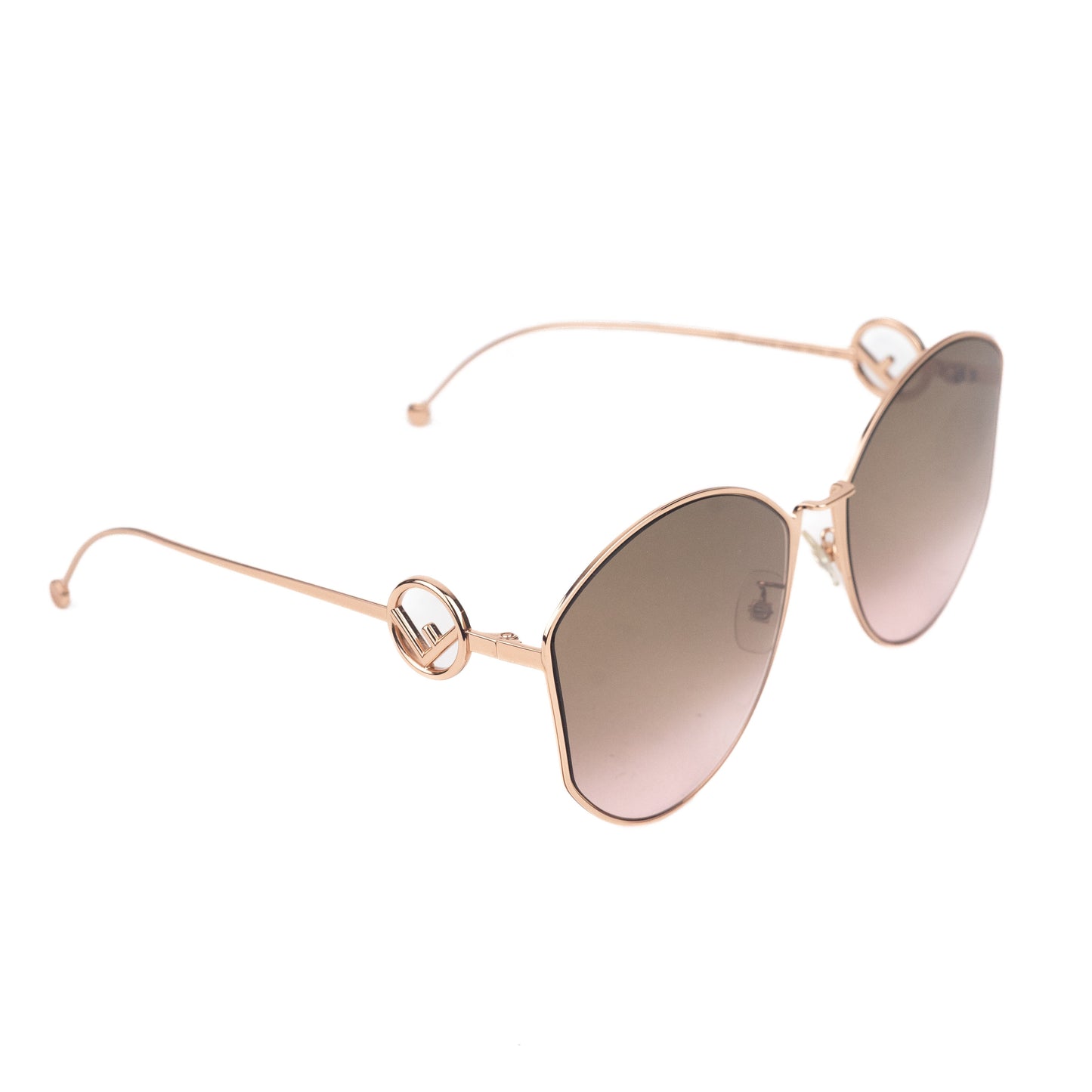 Fendi FF Gold Copper Sunglasses