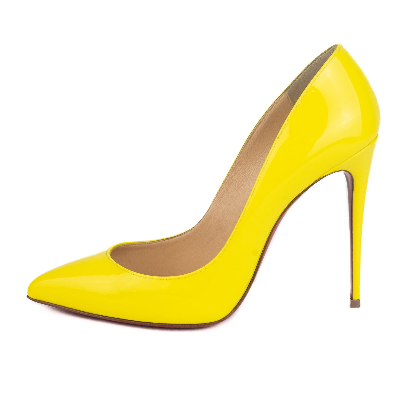Christian Louboutin Pigalle Follies Patent 100mm Leather Heel
