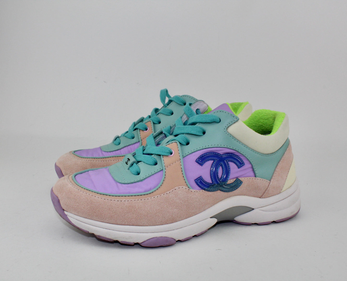 CHANEL CROSS TRAINER SNEAKERS