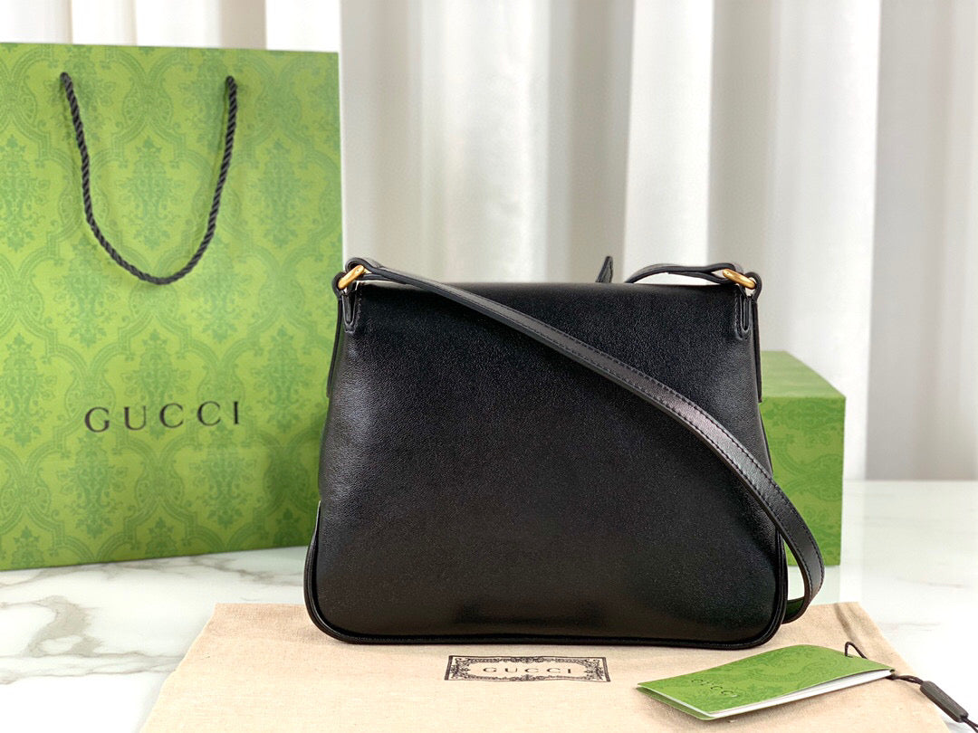 Luxury Gucci Small Messenger  Bag With Double G