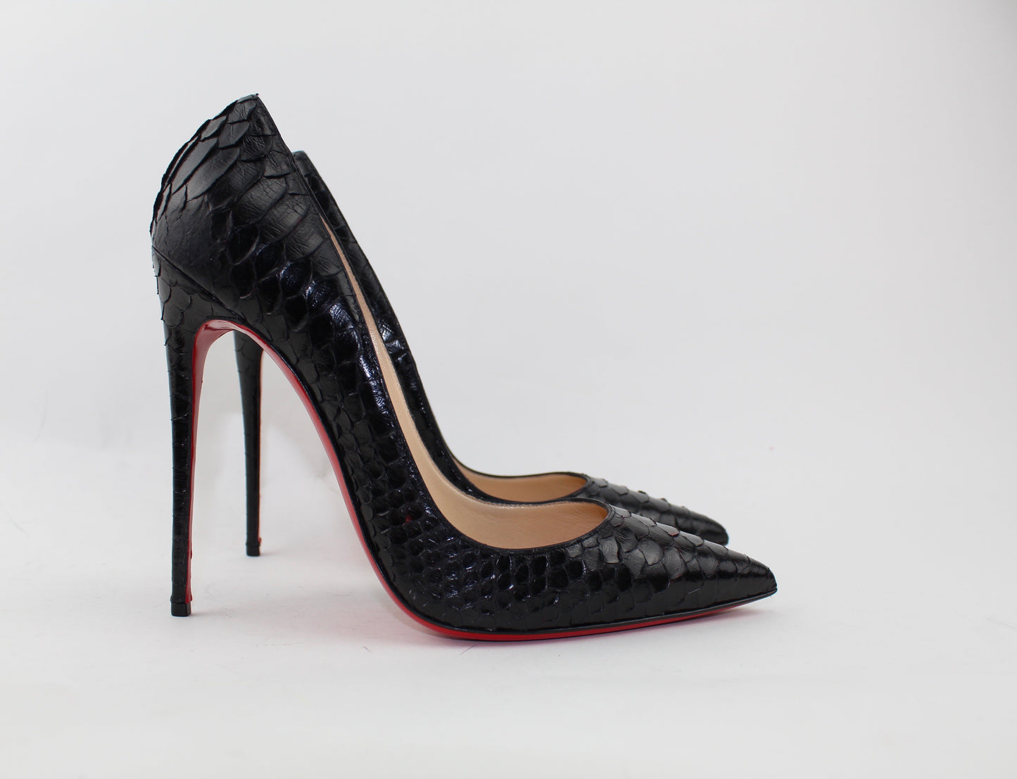 CHRISTIAN LOUBOUTIN PYTHON SO KATE 120mm
