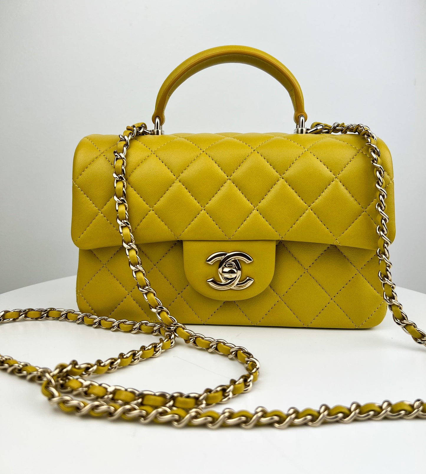 Chanel Classic Mini Top handle Flap Bag