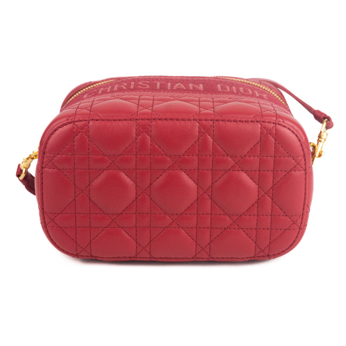 Dior Cannage Lambskin Vanity Case