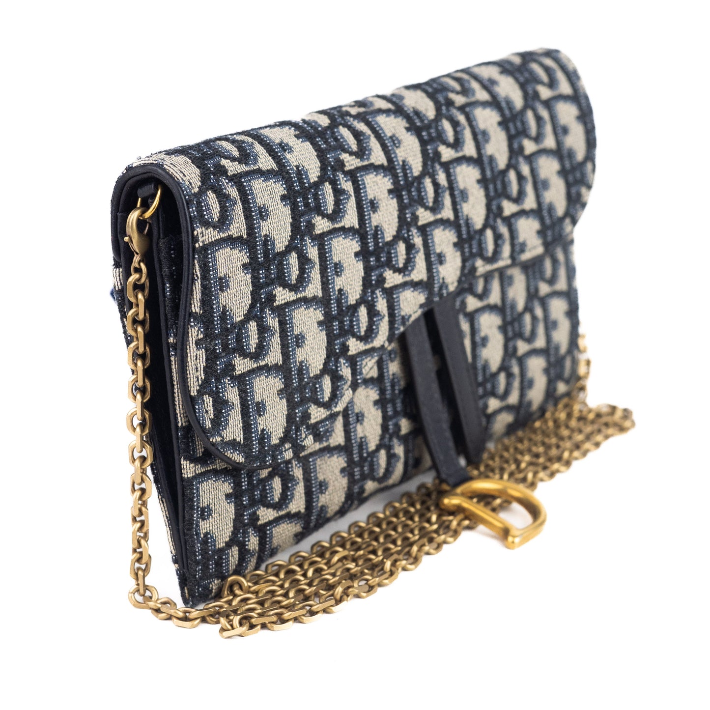 Dior Long Saddle Wallet on Chain