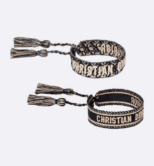 Dior J'Adior Bracelet Set in Navy Blue