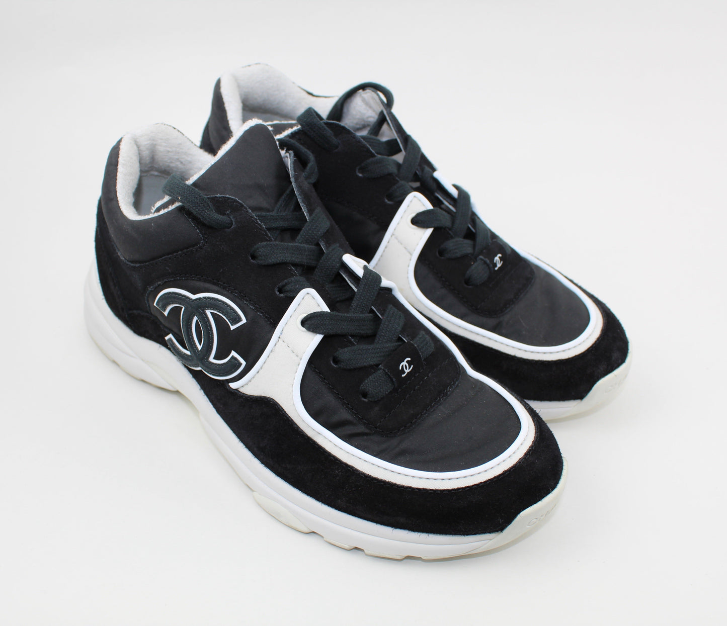 CHANEL CROSS TRAINER SNEAKERS