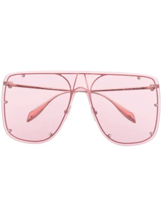 Alexander Mcqueen Shield Studded Glasses