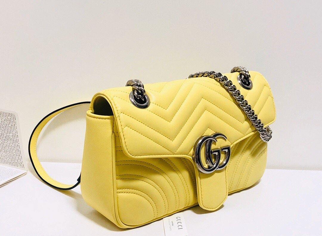 Luxury Gucci GG Marmont Shoulder Bag