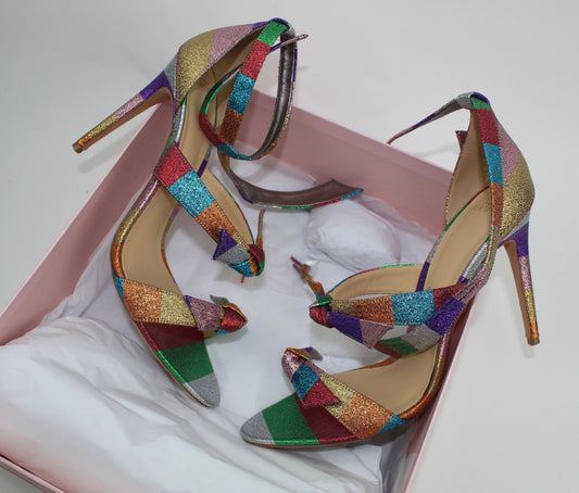 ALEXANDRE BIRMAN LOLITA METALLIC SANDALS