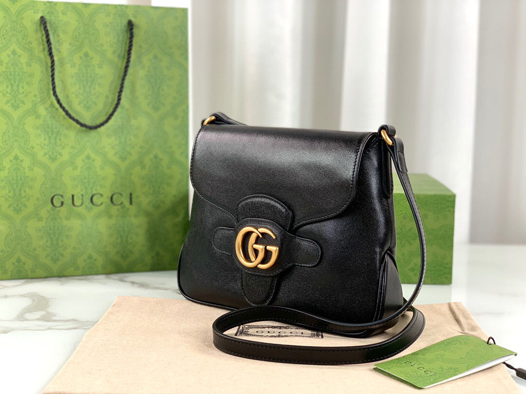 Luxury Gucci Small Messenger  Bag With Double G