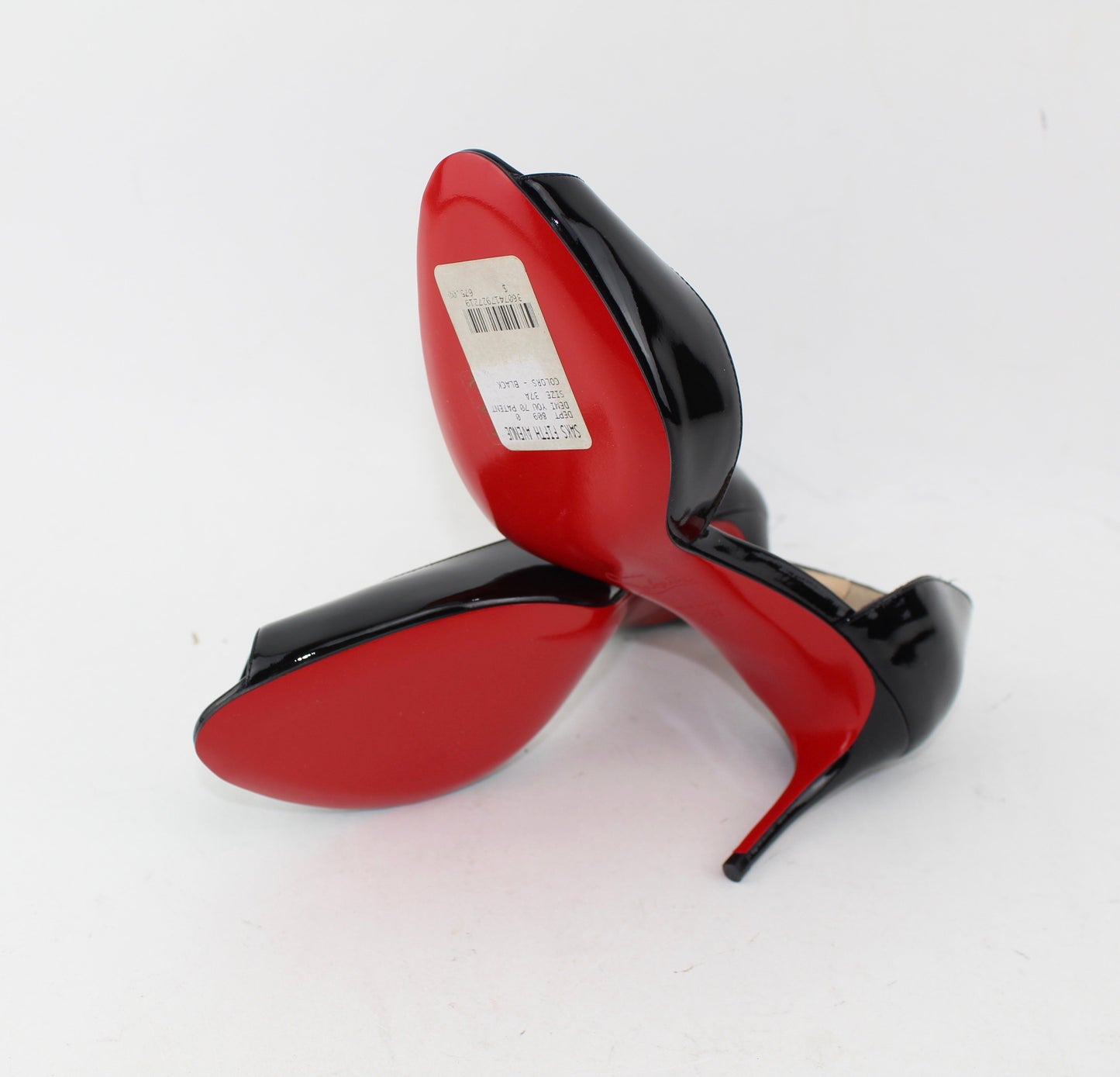 CHRISTIAN LOUBOUTIN DEMI YOU 70MM SIZE 37