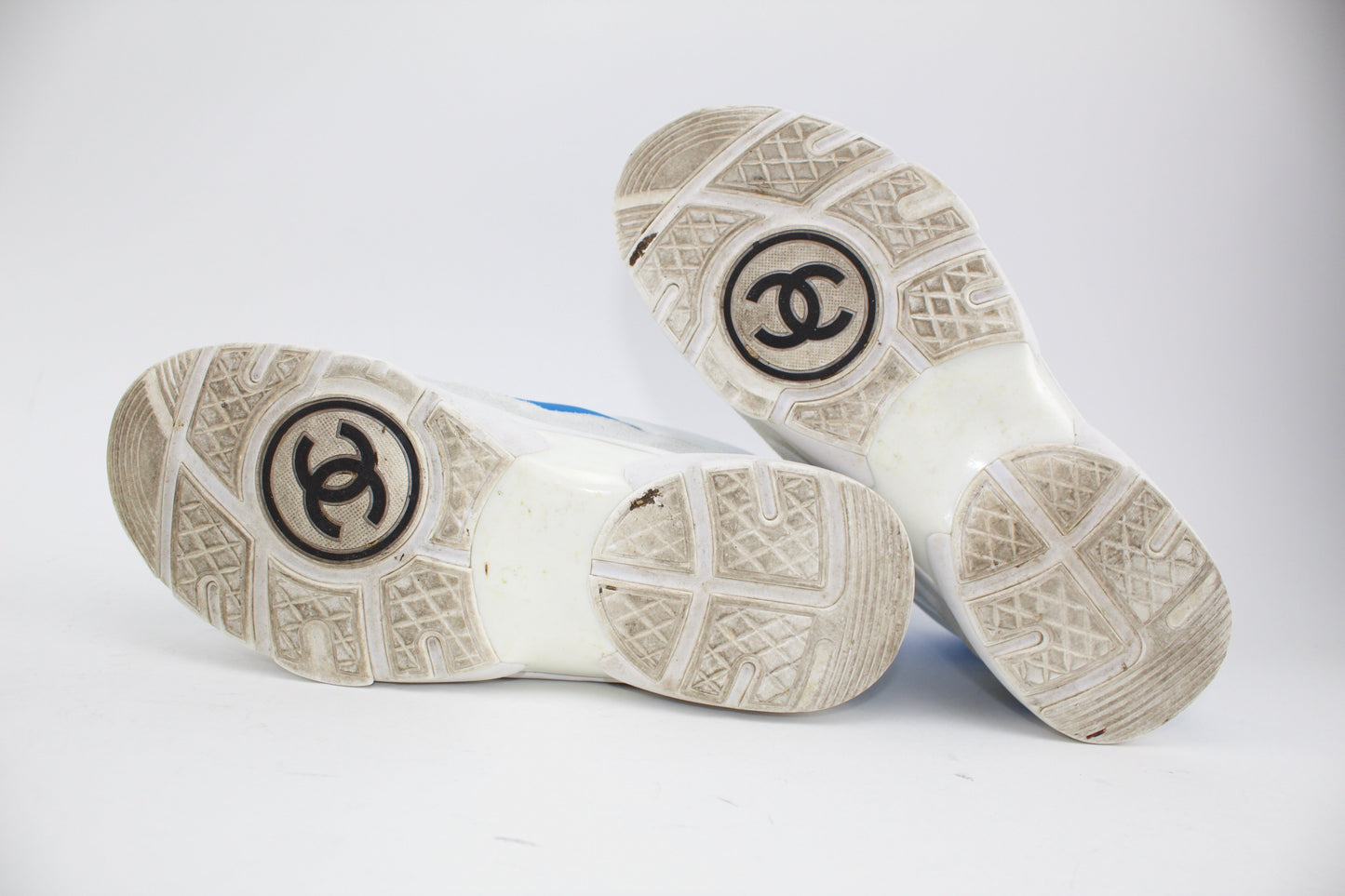 Chanel Cross Trainer Hightop Sneakers