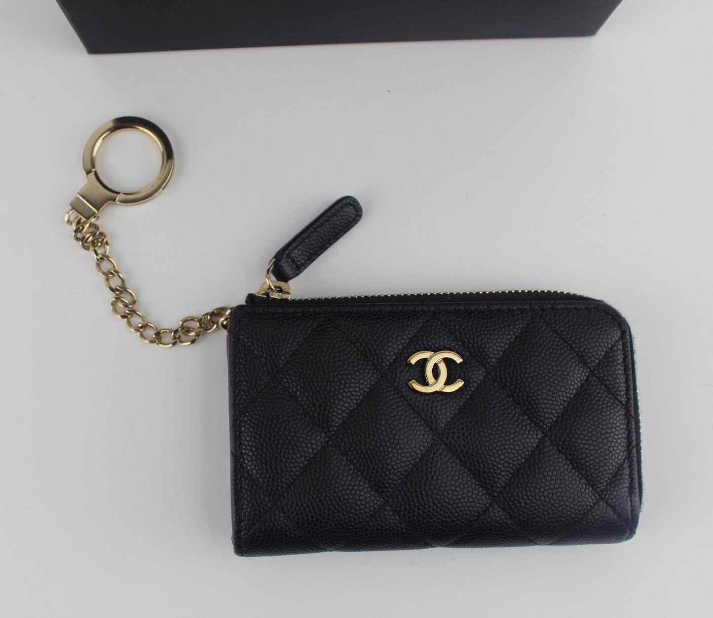 Chanel O Key Holder Mini Wallet