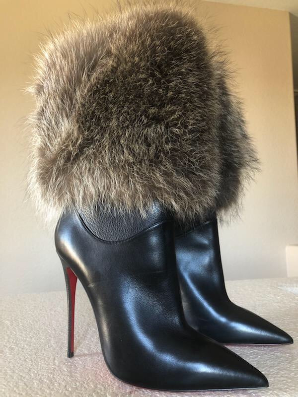 CHRISTIAN LOUBOUTIN CANICHISSIMA 120MM SIZE 41