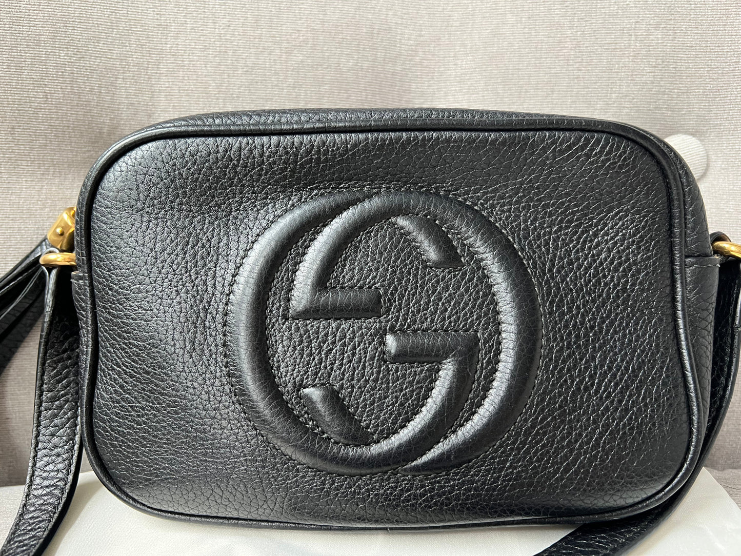Luxury Gucci Trending 2025 Black Mini Soho Disco
