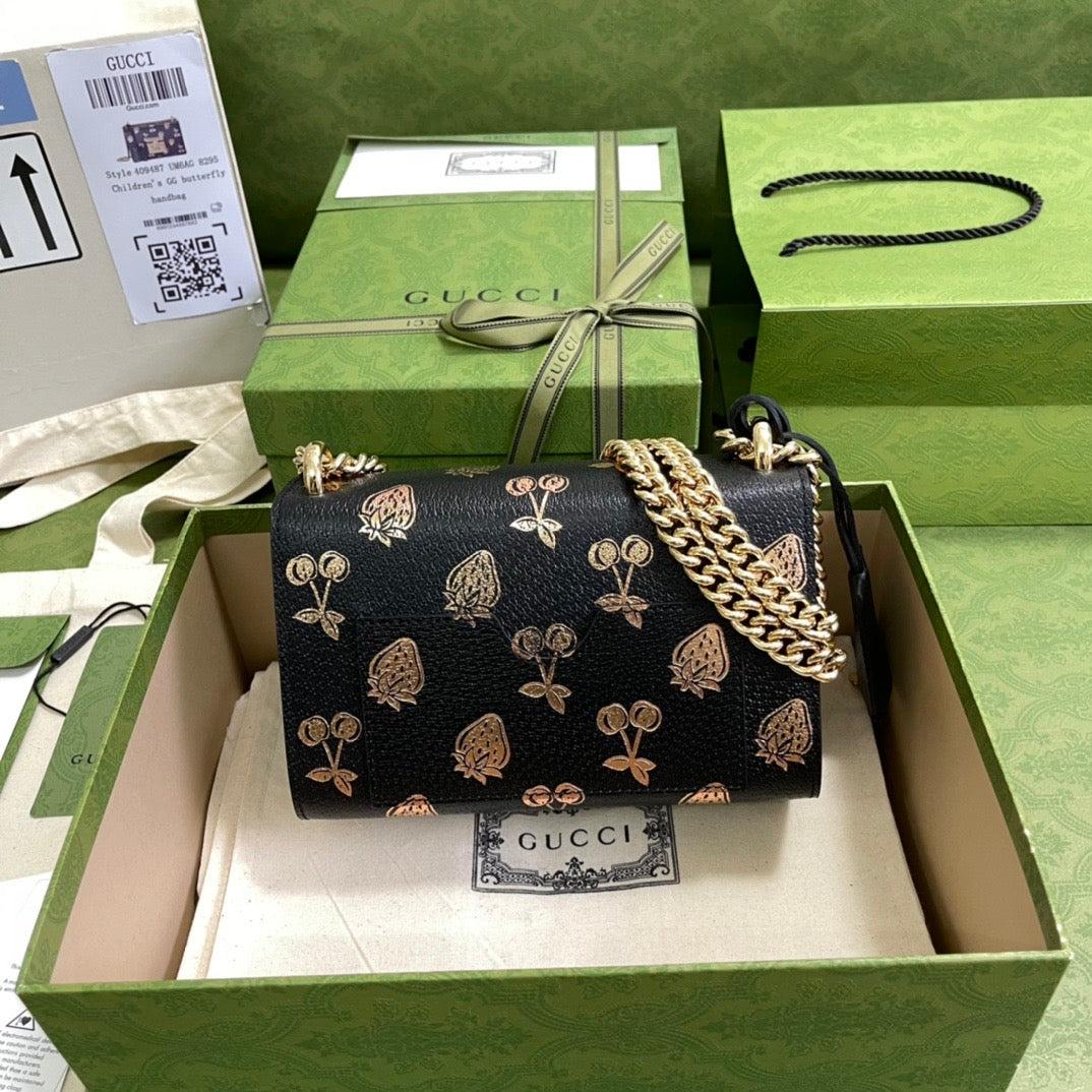 Luxury Gucci Padlock Small Shoulder Bag