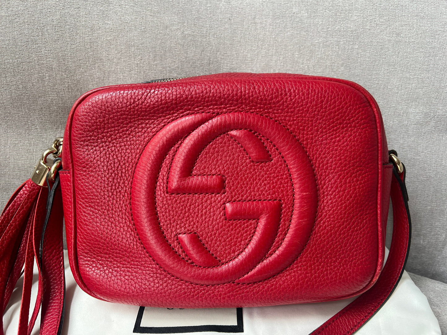 Luxury Gucci Red Soho Disco