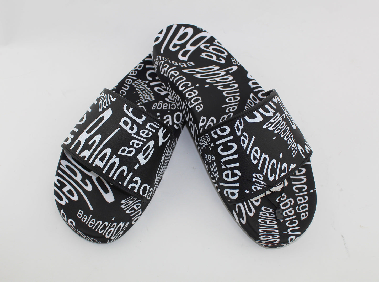 BALENCIAGA POOL SLIDE SANDALS