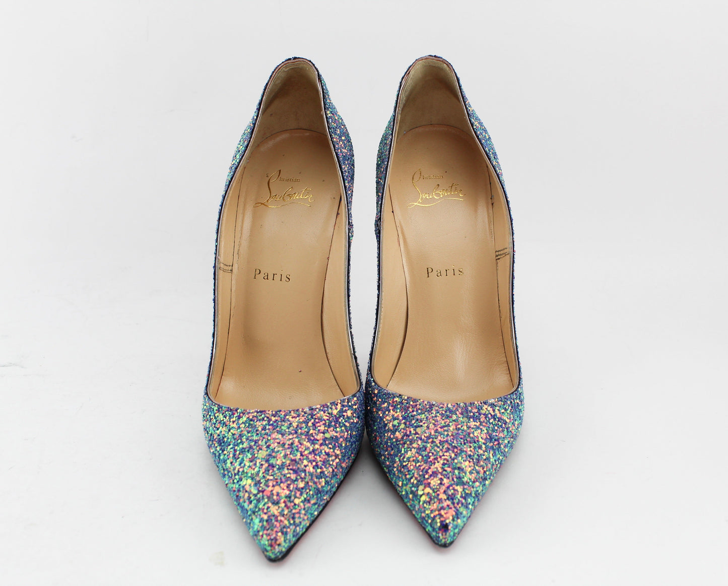 Christian Louboutin So Kate 120mm Glitter Dragonfly