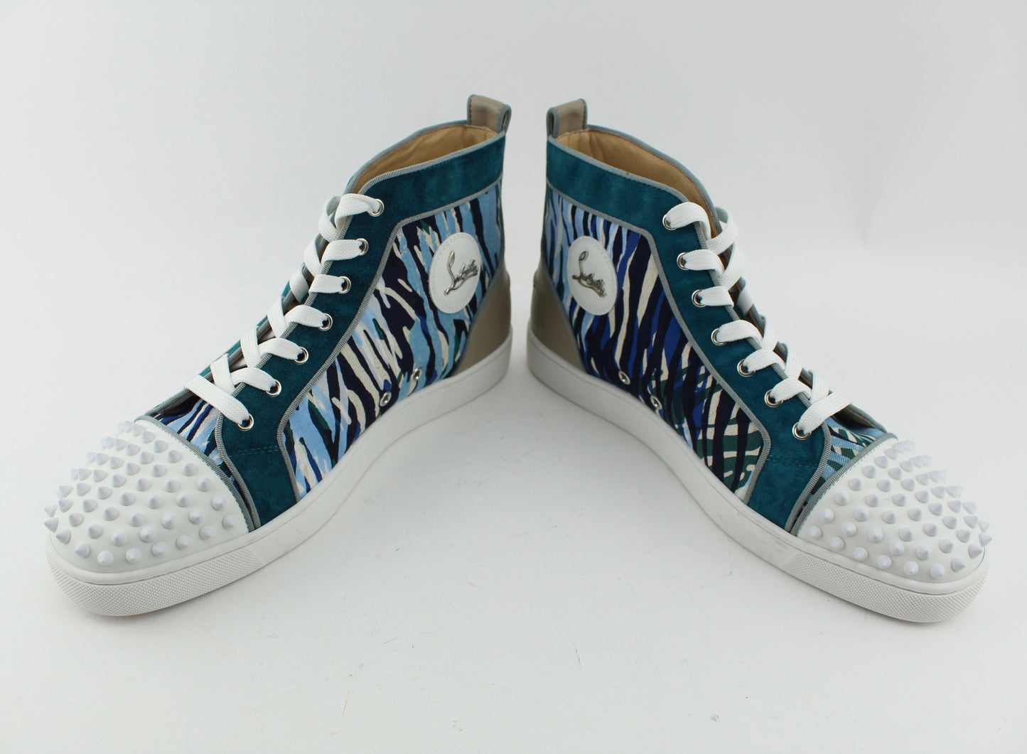 CHRISTIAN LOUBOUTIN  LOUIS HIGH TOP SNEAKER SIZE 45