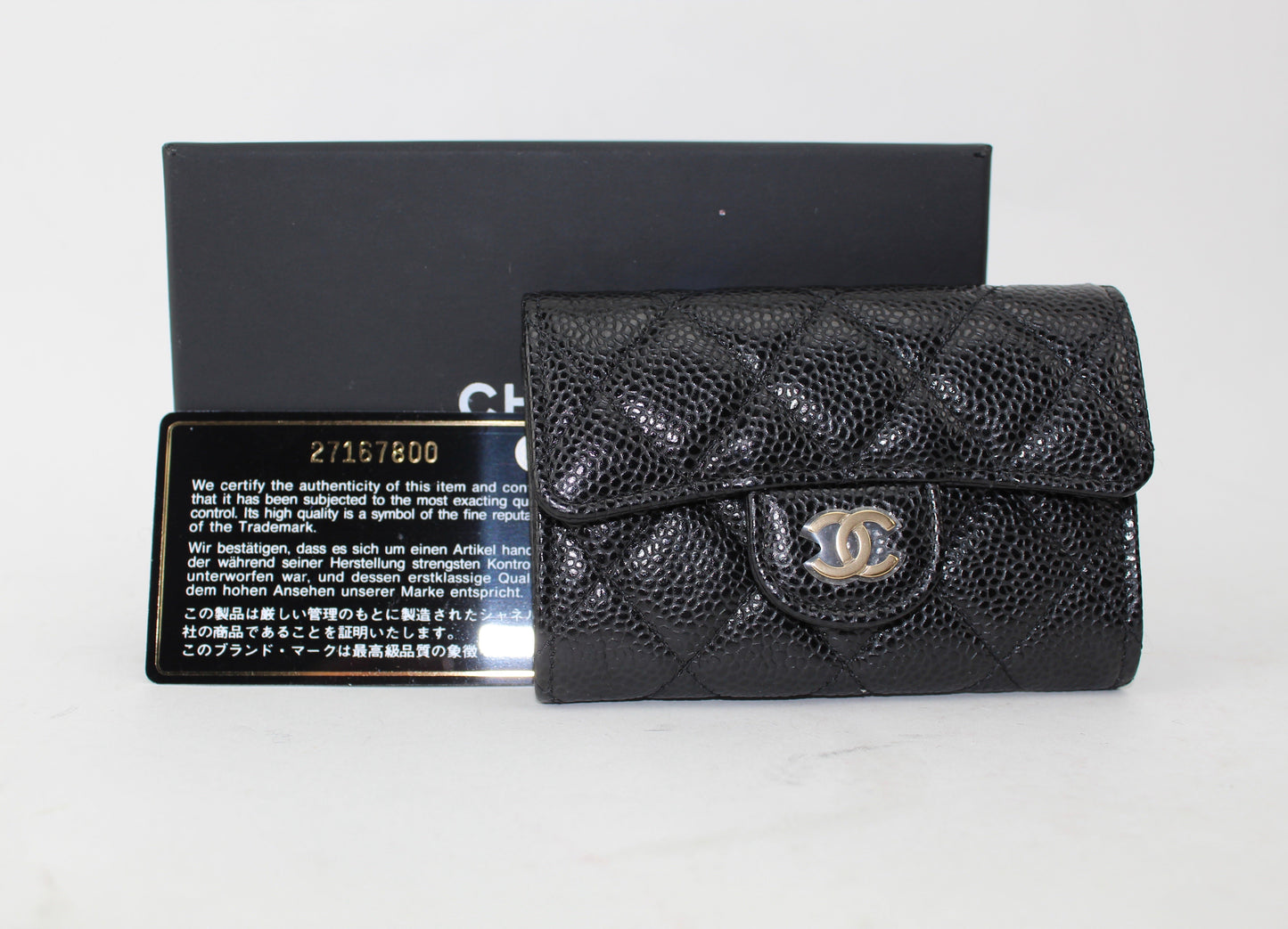 CHANEL CAVIER CARD HOLDER
