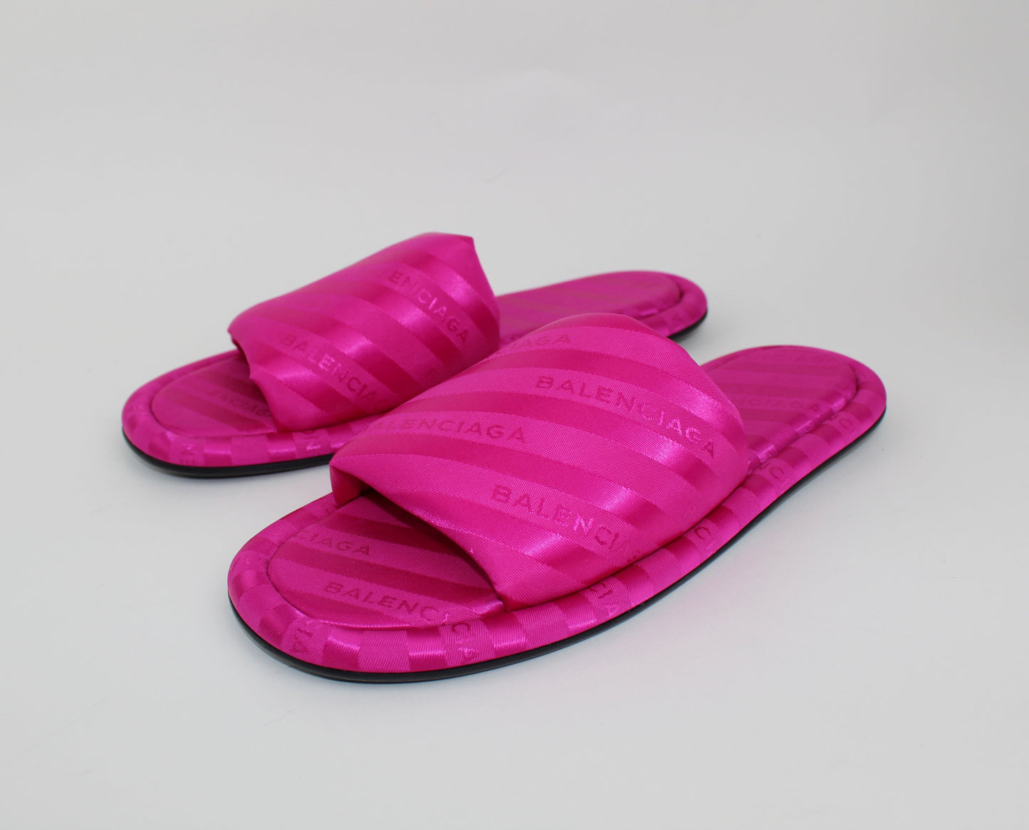 BALENCIAGA HOTEL JACQUARD SLIDES