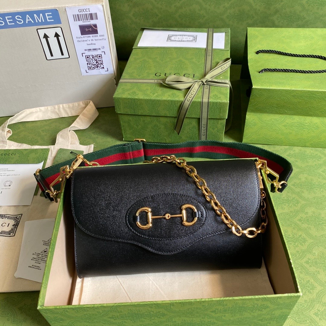 Luxury Gucci Horsebit 1955 Small Bag