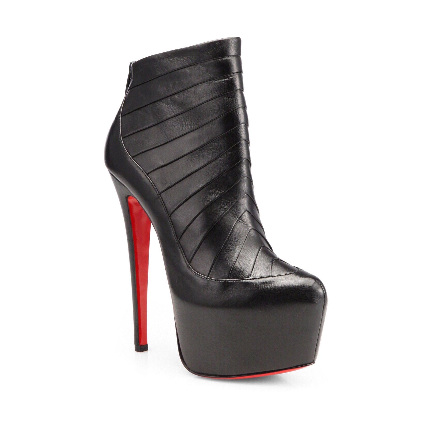 CHRISTIAN LOUBOUTIN AMOR NAPPA BOOTIES SIZE 39.5