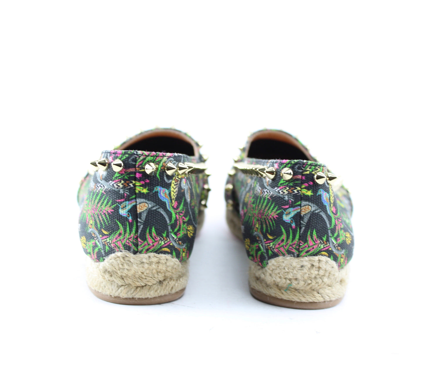 CHRISTIAN LOUBOUTIN ARES SPIKED ESPADRILLES