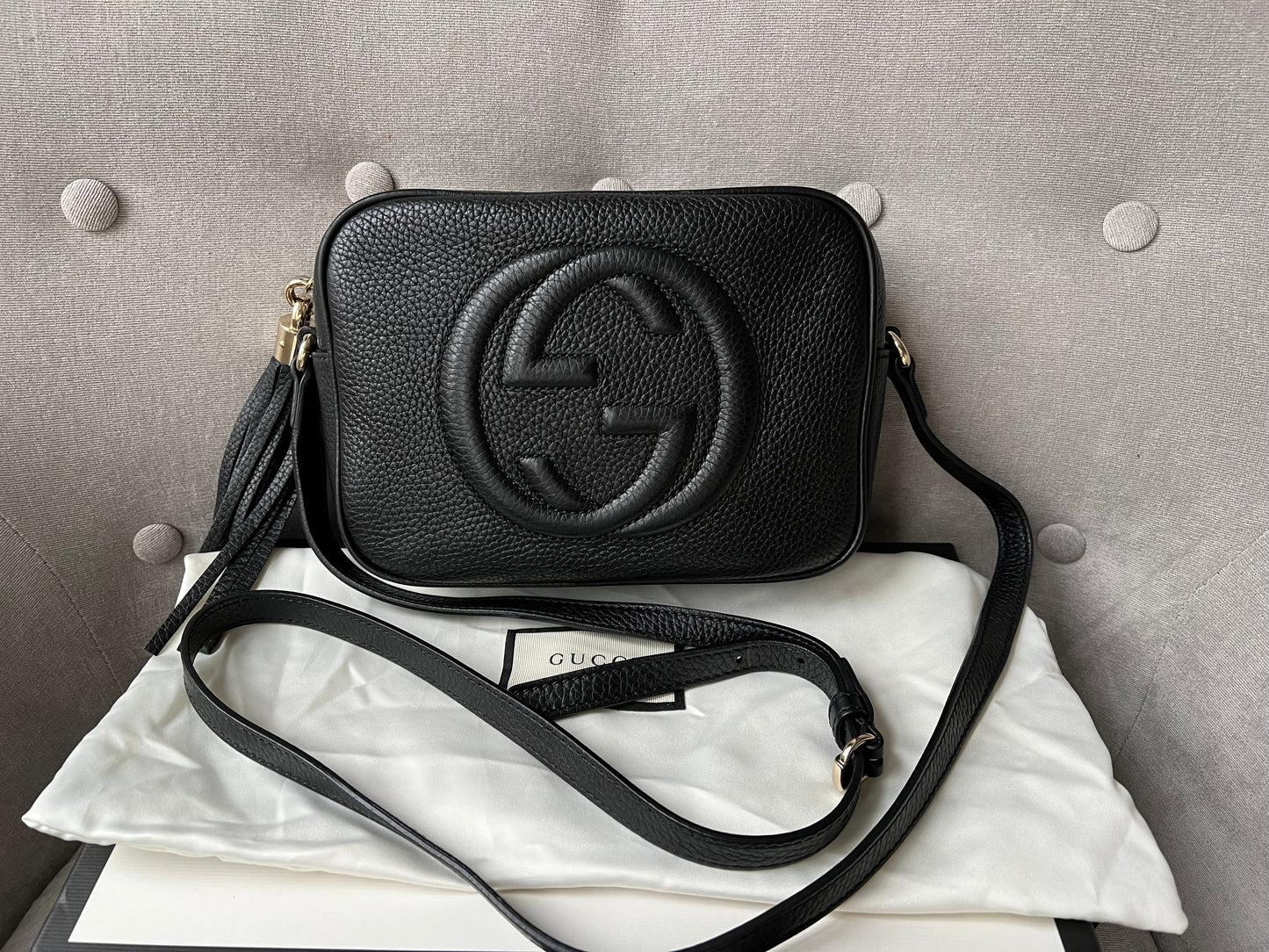 Luxury Gucci Trending 2025 Black Soho Disco