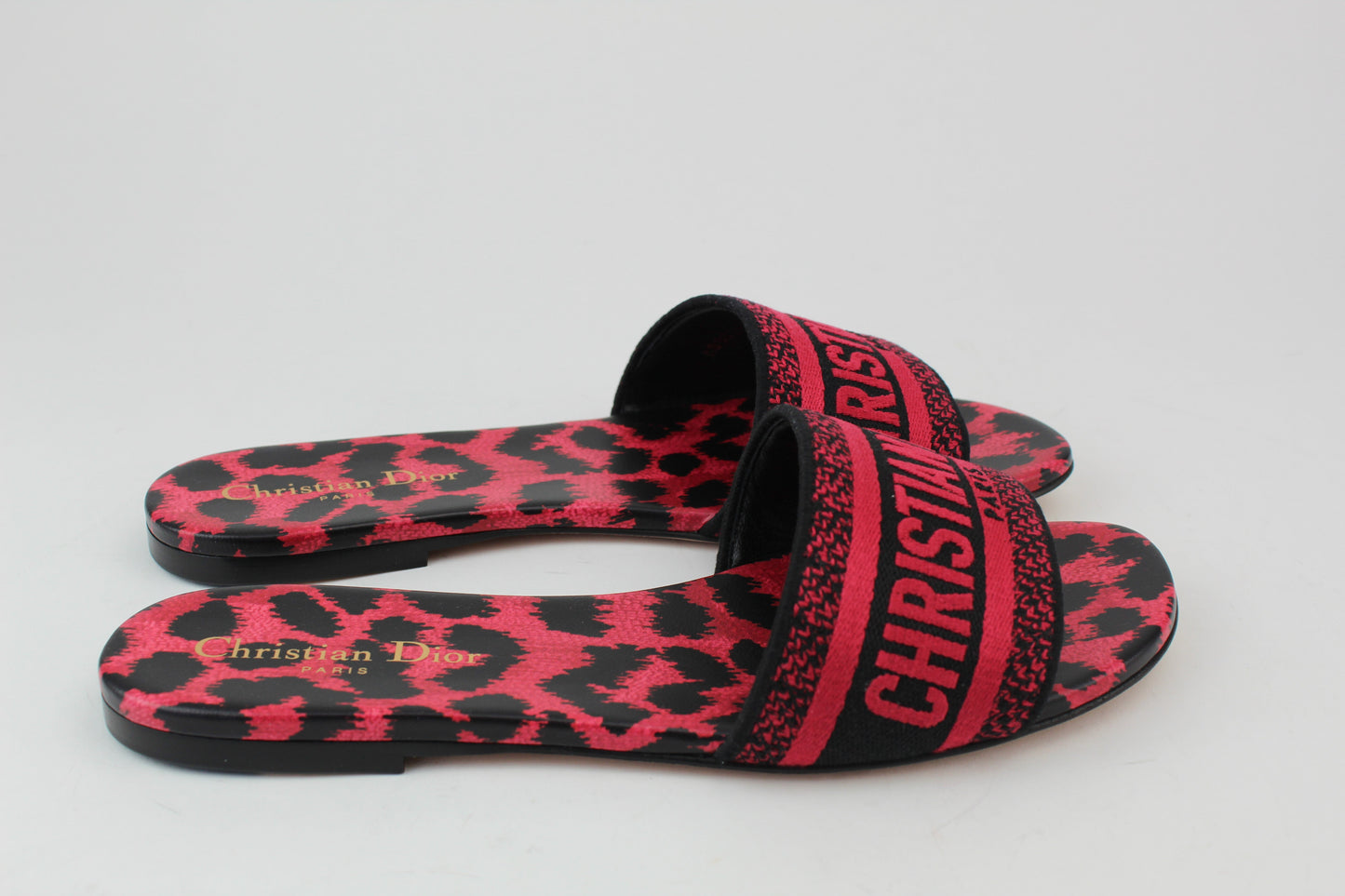 Dior D-Way Slides Rasberry Pop Mizza