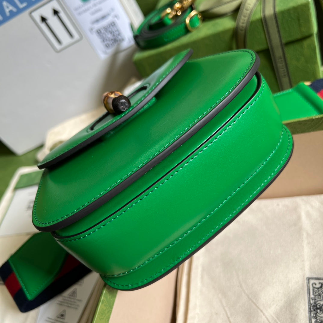 Luxury Gucci Small Top Handle Bag With Bamboo