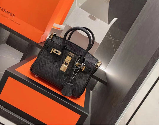Leather Luxury Hermes woman shoulder handbag