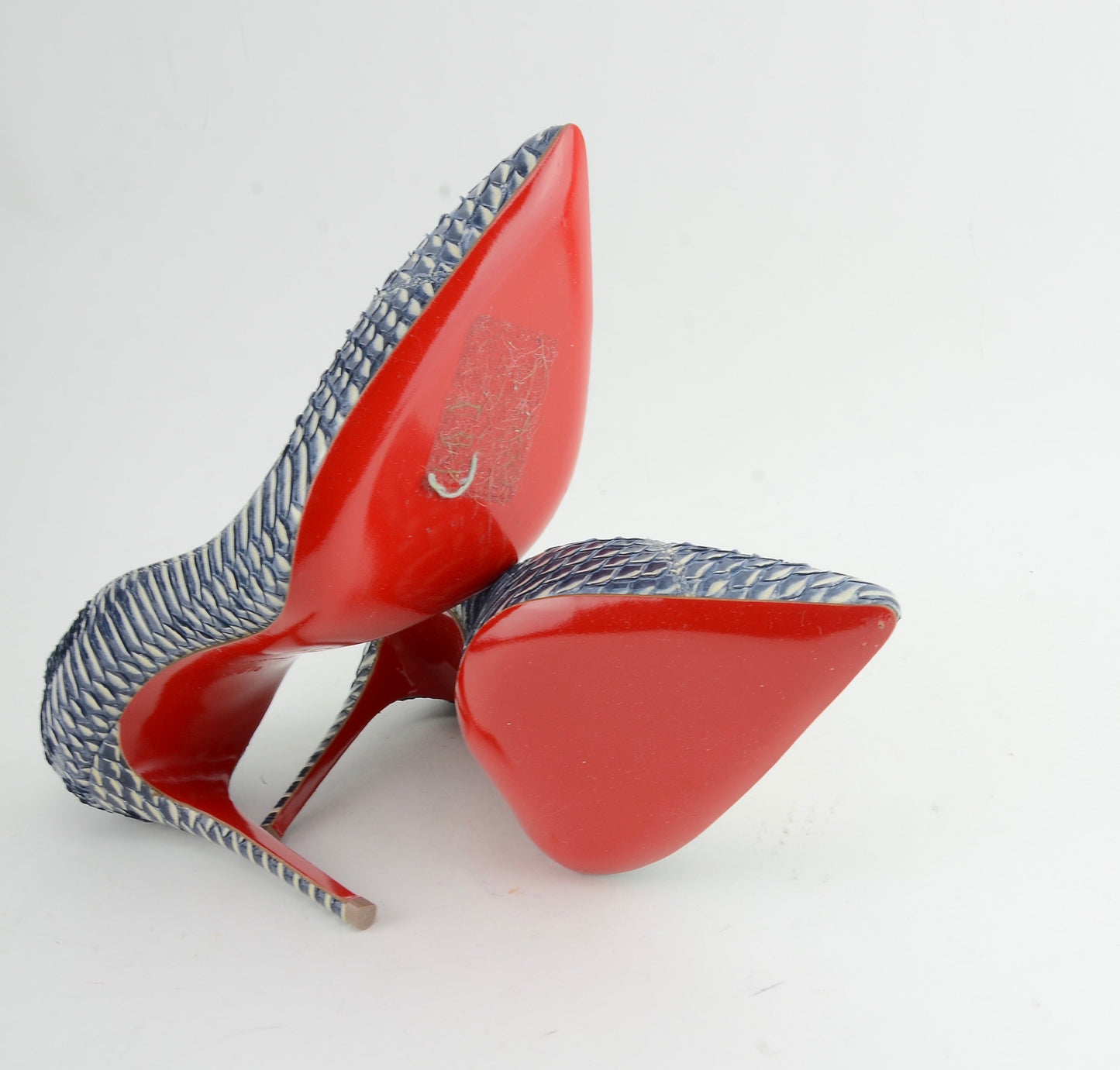 CHRISTIAN LOUBOUTIN PIGALLE FOLLIES 100mm SIZE 36.5