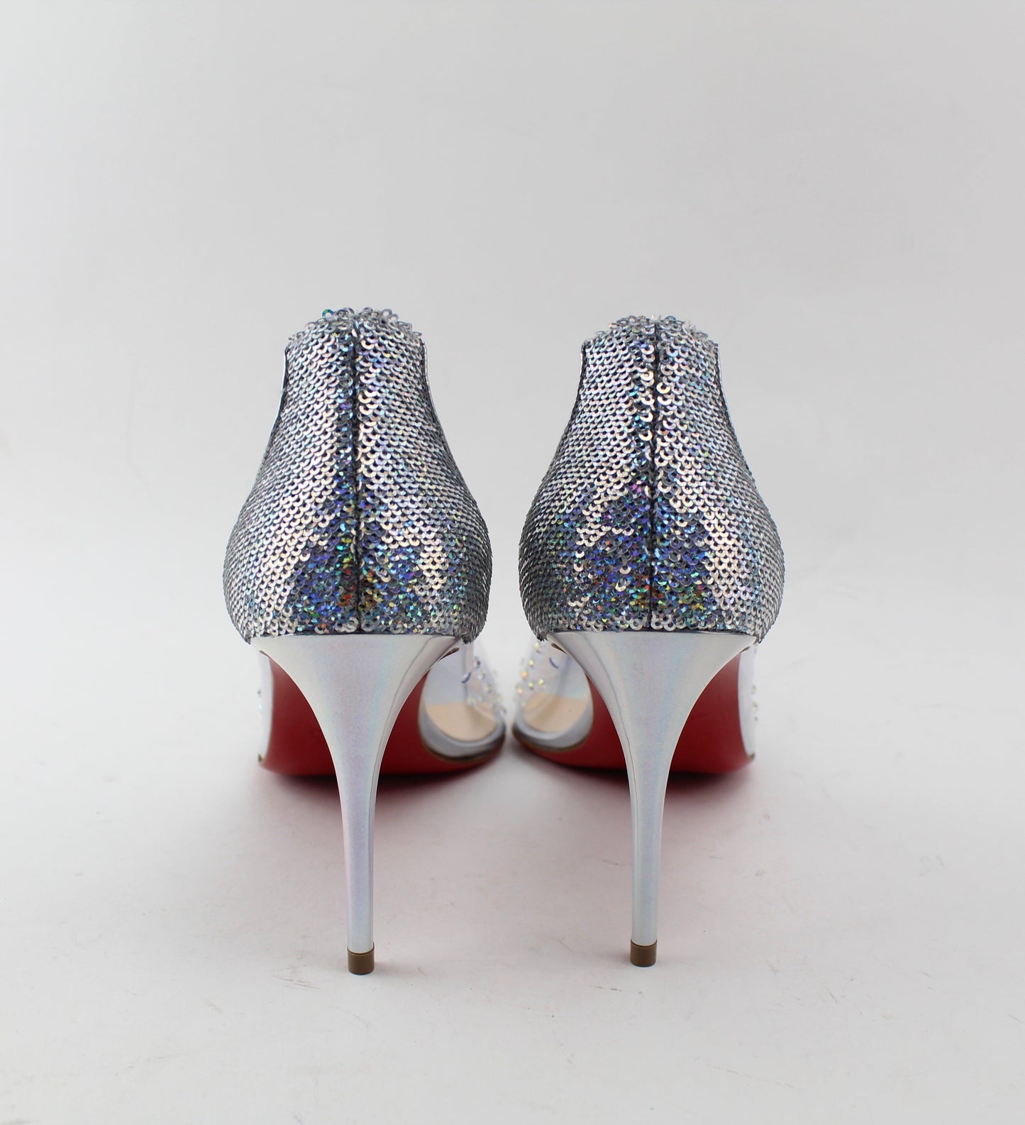 CHRISTIAN LOUBOUTIN  DEGRASTRASS PVC 85 MM SIZE 39